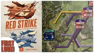 Red Strike First Look |  VUCA Sims | World War 3 Cold War Gone Hot |  Wargame Boardgame
