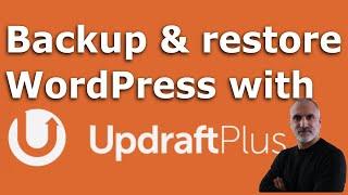 How to backup and restore your WordPress website free with UpdraftPlus plugin step by step