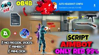 Free Fire Auto Headshot Config File Macro Aimbot + No Recoil Regedit ‼️ Antiban VIP Script 