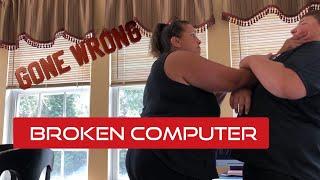 BREAKING my mom’s COMPUTER