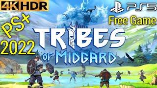 Tribes of Midgard PS5 Gameplay Walkthrough 4K 60FPS HDR Part 1 | PS4, PS5 PS Plus Free Game May 2022