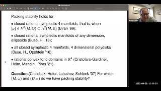 Richard Hind - A symplectic manifold which can't be fully filled