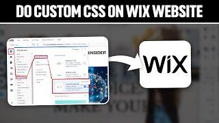 How To Do Custom CSS On Wix Website 2024! (Full Guide)