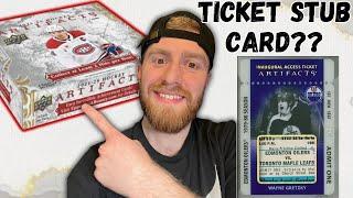 Real Ticket Stub Card?! 24-25 Artifacts Upper Deck Box Review