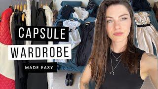 Schritt für Schritt einen Capsule Wardrobe zusammenstellen für die neue Saison mit der Modultechnik