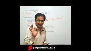 Interesting English Tips with Prof. Asif Nadeem