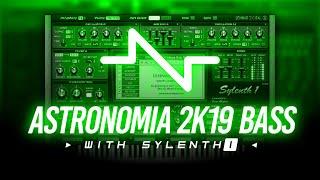 Making The Slap Bass From Astronomia 2K19 || Sylenth1 Tutorial