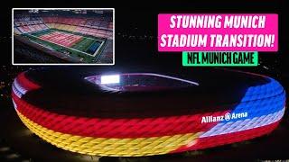 INCREDIBLE Timelapse of Allianz Arena from  to  | NFL UK & Ireland