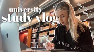 study vlog | catching up on uni work again!