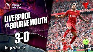 Highlights & Goals: Liverpool vs. Bournemouth 3-0 | Premier League | Telemundo Deportes