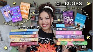 every book i read in july + my august tbr! ⭐️