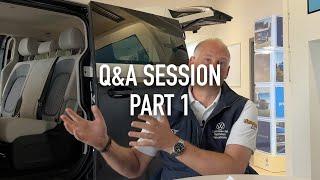 VW Campervan Q&A Session - Part 1