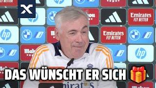 Was sich Ancelotti Weihnachten wünscht