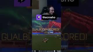 INSANE AIR DRIBBLE GOAL! GualBlicky Clip #2 | thecrosho on #Twitch | Rocket League Champ 2s Gameplay