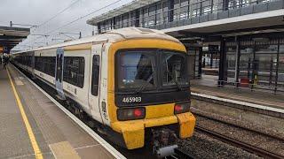 Class 465 at Ashford International with a motor fail!