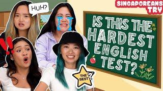 Singaporeans Try: English Skills Challenge