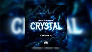 [FREE FOR PROFIT] HIHAT MIDI KIT 2021 "CRYSTAL" TRAP x DRILL x DANCEHALL