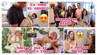 FERCHO LOCO POR VER AL BEBÉLE HICIMOS SESIÓN DE FOTOS A THIAGO QUE PASÓ CON EL PAPÁ DE JENNY