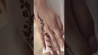 Mehndi Designs For Finger #colorsoflifewithmusfira #viral