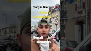 Study in Denmark from Nepal: Is IELTS mandatory?‍️ #shorts