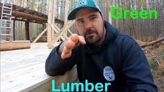 Shrinking Will Damage Deck Boards | Building with Green Lumber