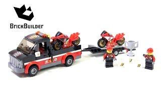 Lego City 60084 Racing Bike Transporter - Lego Speed Build