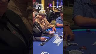 CAN THE RIVER SAVE @JohnnieVibes!? @PokerStars NAPT! | #Shorts