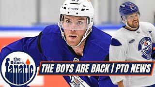 Edmonton Oilers News | The Boys Are Back | PTO Update | Jersey Logo