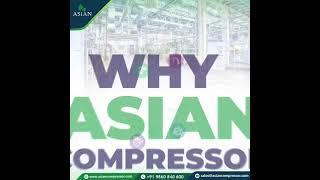 Asian manufactures the full range of screw air compressors for today’s industrial requirements.