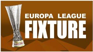 Europa League Fixture Game Week (4)#manchesterunited#football #europaleague #footballfun #fixture