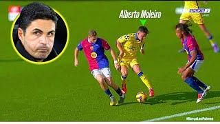 Alberto Moleiro destroyed Barcelona | Welcome To Arsenal ️