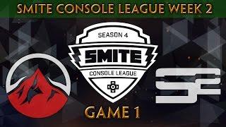 SMITE Console League S4 Spring Split Week 2 - Elevate vs. SoaR Gaming (Game 1)