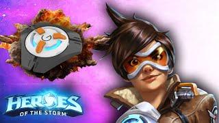 Tracer's Explosive Parting Gift Display! | Heroes of the Storm (Hots) Tracer Gameplay