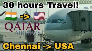 30 Hours Travel Experience & 18,000 ₹ ஏமாற்றப்பட்டது   | Chennai to USA