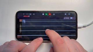 The Mandalorian on iPhone (GarageBand)