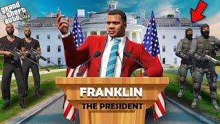 GTA 5 : Franklin's First Day As A President Of Los Santos And Get Attacked In GTA 5 !