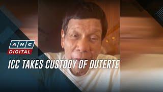 ICC takes custody of Duterte | ANC