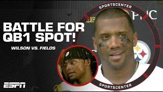 Russell Wilson vs. Justin Fields: Battle for the QB1 spot  | SportsCenter