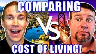 COST OF LIVING: Bend Oregon Vs. San Francisco California | Living In Bend OR | Moving to Bend Oregon