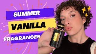 VANILLA PERFUMES FOR THE HEAT ️