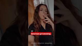 Long hair Victoria American girl smoking #indian #american #russian #smoking #longhair