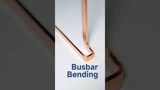 Feel the charm of the collision between machinery and metal. #busbar #busbarbending