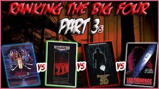 Ranking The Big Four Slasher Movie Part 3's || Christian Hanna Horror