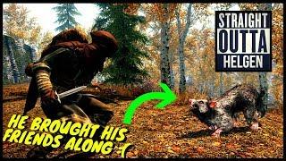 SKEEVERS INFESTED MY HOUSE :( - Skyrim Straight Outta Helgen | Episode #23