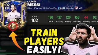 DO THIS TRICK to Easily Train Your Players in EA FC MOBILE! BEST WAY TO TRAIN YOUR PLAYERS!