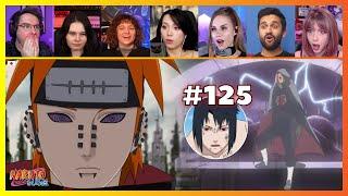 Naruto Shippuden Episode 125 | Tobi is Madara! | Reaction Mashup ナルト 疾風伝
