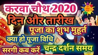 Karwa Chauth 2020 Date: कब है करवा चौथ 2020, शुभ मुहूर्त, चंद्रोदय समय, पूजा विधि, #karvachauth2020