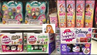Toy Hunt 429 Squish-a-longs Mini Brands Retro, Garden Disney Store MiniVerse Spa Barbie Cutie Reveal
