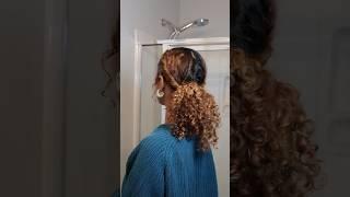  tried a little something different  #curlyhairstyles #curlyhair