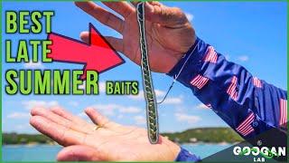 The BEST LATE SUMMER FISHING BAITS! ( Bass Fishing Tips )